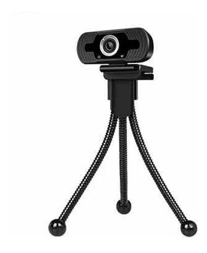 Imagen 2 de 2 de Webcam Full Hd 1080p Usb + Tripode