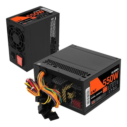 Imagen 2 de 3 de Fuente de alimentación para PC LNZ PX550-FS 550W 115V/230V