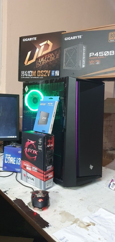 Cpu Intel Core I3 10100f/ 8gb / Ssd 480gb/ Rx 550 2gb/