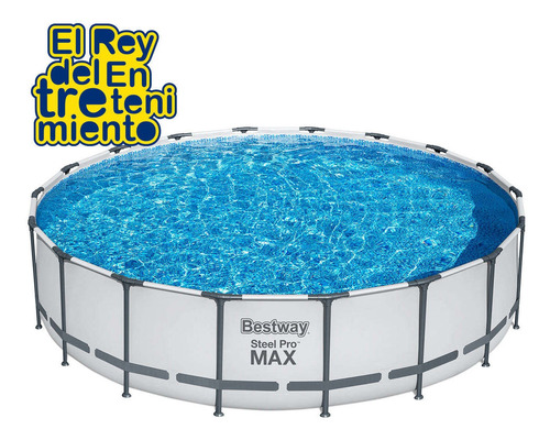 Imagen 6 de 9 de Piscina Bestway Estructural 23062 L 549x122cm + Bomba El Rey
