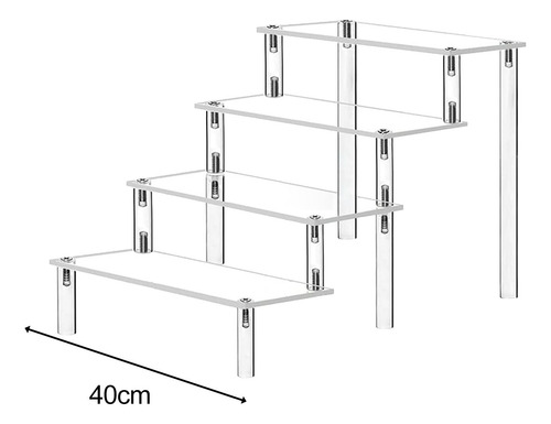 Juguete De Estante De Escalera De 40cm Cuatro Capas