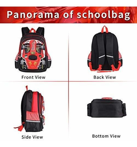 Pgyfis Mochila Impermeable Para Niños Mochila Escolar Mochi