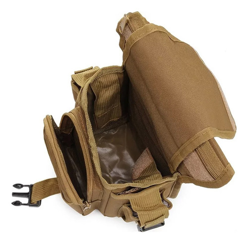 Muslera Tactica Bolso Muslera Outdoor Banano Pierna Airsoft Musleras Tacticas Cintura A Prueba De Agua Cangurera Unisex Tela Oxford Bolsa Tactica Lateral Impermeable Coyote Hauki