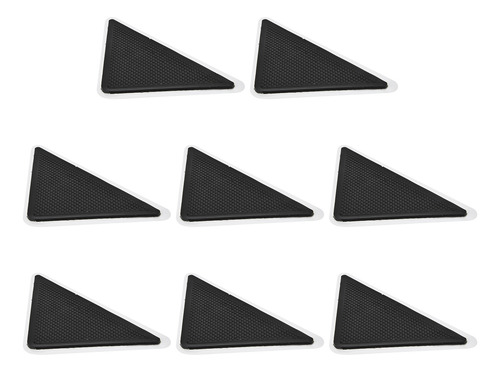 Juego De 8 Almohadillas De Goma Triangulares Antideslizantes