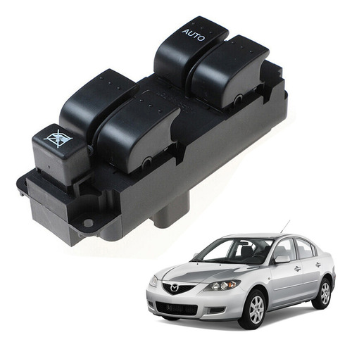 Botonera Country Para Control Maestro Vidrios Mazda 3