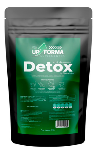 Chá De Ervas Detox - Desinflame Seu Corpo - By Glaucia Lahoz Sabor Menta