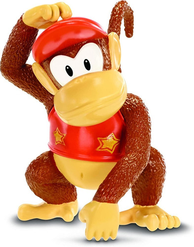 Diddy Kong 5,5cm Sanei Boeki Oficial Nintendo Japón