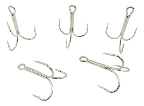 Kit 5 Garatéia Anzol Comum Mariner Nº10 Alta Qualidade