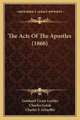 Libro The Acts Of The Apostles (1866) - Gotthard Victor L...