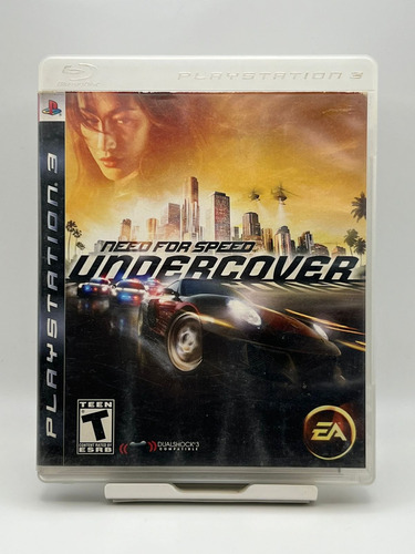 Need For Speed Undercover Playstation 3/  Con Manual