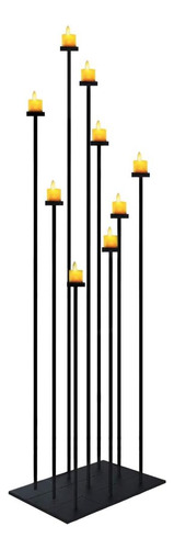 Smtyle Portavelas De Piso Alto, 9 Candelabros De 42 Pulgadas