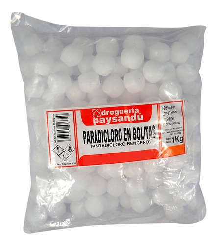 Paradicloro En Bolitas - 1 Kg