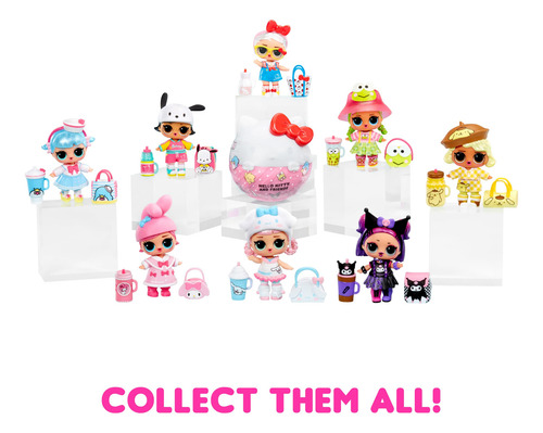¡sorpresa De Toy L.o.l.! Loves Hello Kitty And Friends W/ 8