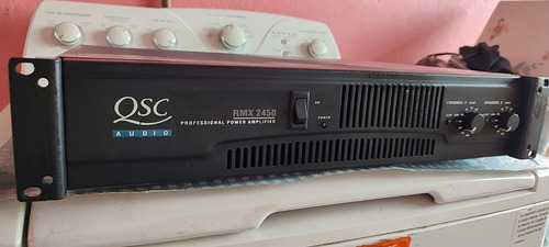 Poder Qsc Rmx 2450 Negro 2.45 Kw (Usado)