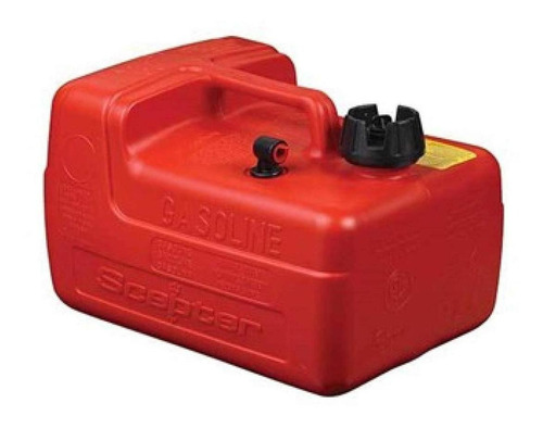 Tanque Para Combustible Rojo 3.2 Galones Scepter