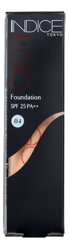 Base Líquida Ego Foundation Spf 25pa+ + Tono 04 Medium