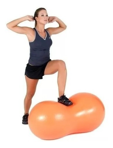 Imagen 6 de 8 de Pelota Ovalada Mani Pilates Rolo 70 X 40 Gym Fitness Pilates