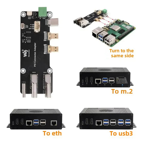 Carcasa De Conector-adaptador Pi5 - Raspberry Pi 5 Easy