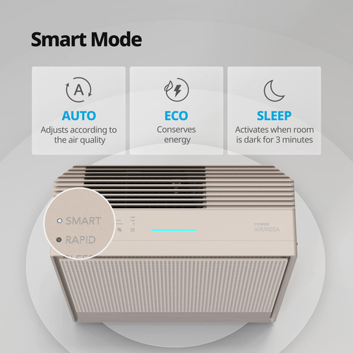 Purificador De Ar Coway Para Sala Grande, Pré-filtro Lavável