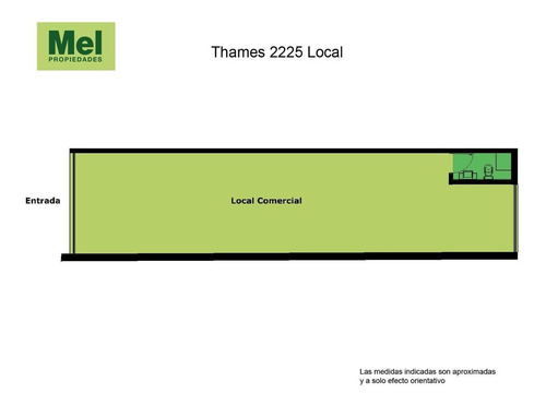 Imagen 2 de 2 de Local En El Emprendimiento Thames 2225