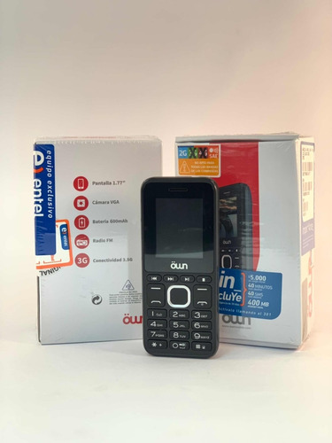 Celular Basico Own F1014 + Chip Entel