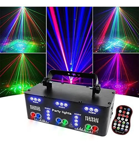 Luces Estroboscópicas Para Fiesta De Dj, Luz Rgb Uv Para Fie