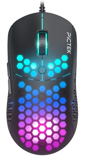 Mouse Gaming Rgb 10000 Dpi Pictek