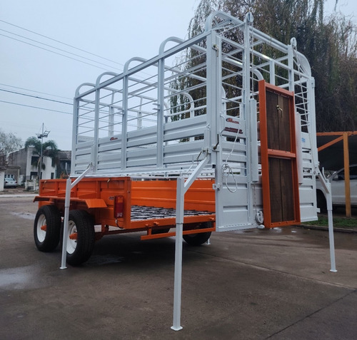 Acoplado Jaula 3.5 Mts Carro Vaquero Desmontable Caballos