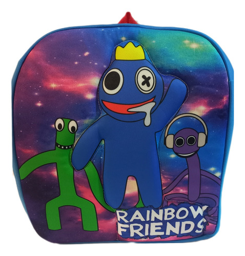 Mochila Pars Jardin O Prescolar De Rainbow Friends 