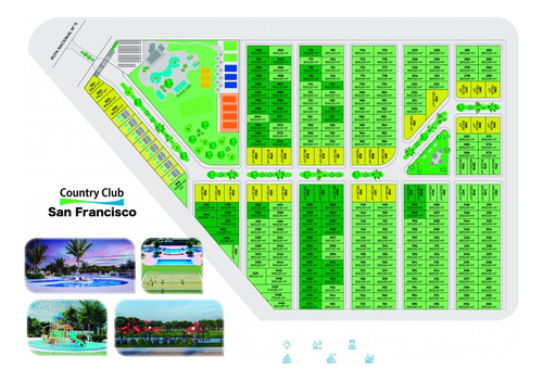 San Francisco Country Club, Ruta 11, Lotes En Venta!