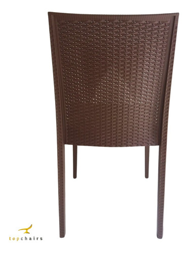 Cadeira Rattan Kit Com 12