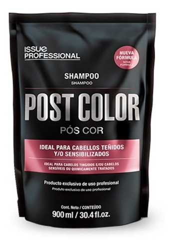 Shampoo Post Color Issue Profesional Cabellos Teñidos 900ml