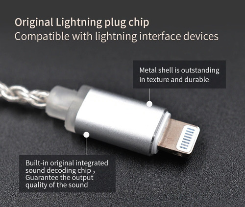 Cable Kz Entrada C Compatible Con iPod iPhone iPad Lightning