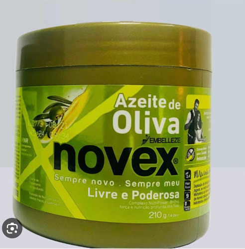 Baño De Crema Novex De Aceite De Oliva 400g