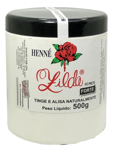 Henê Zilda Preto Forte 500g