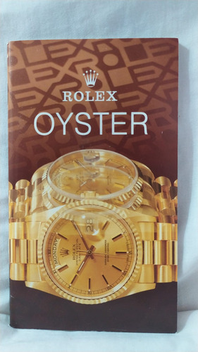 Catalogo Rolex Oyster