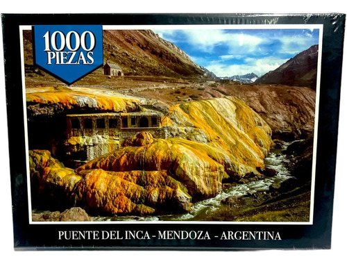 Puzzle Rompecabezas Puente Del Inca Mendoza 1000 Pzs Premium