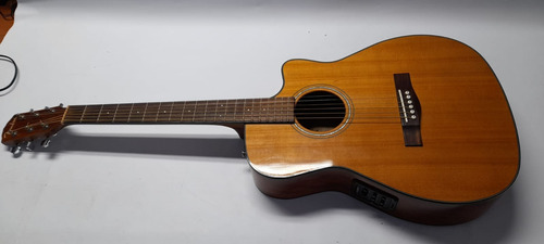 Guitarra Electroacústica Fender Cf140sce-nat C/funda