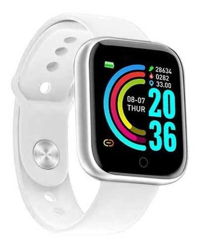 Imagem 1 de 1 de Relógio Smartwatch Inteligente D20 Monitor Saúde Fit Pro