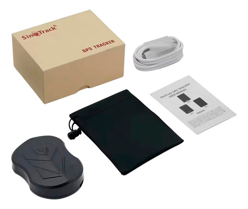 Gps Localizador Tracker Sinotrack St-915 Magnetico Auto 4g Negro América Del Norte