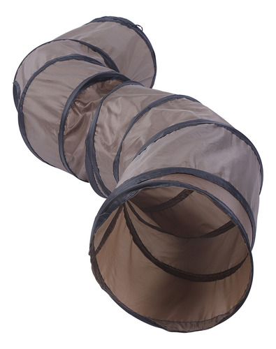 Pet Cat Tunnel Toy Con Agujeros Curvos En Forma De S Para Ju