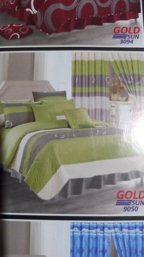 Cubre Cama Set De 7 Piezas 2 Plazas