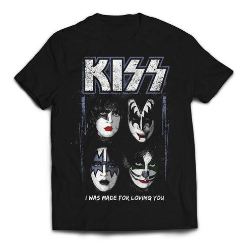 Camiseta Kiss I Was Made For You Rock Activity