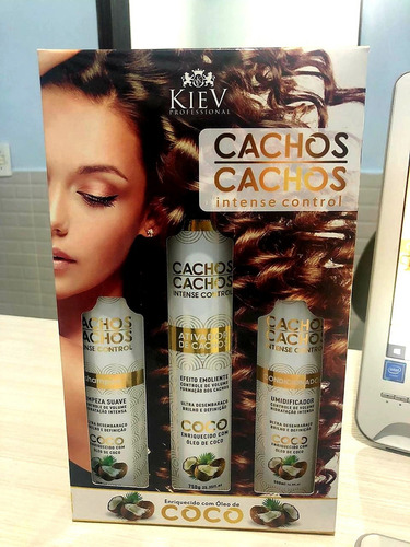 Kit Cachos Kit Shampoo + Condicionador + Ativador De Cachos