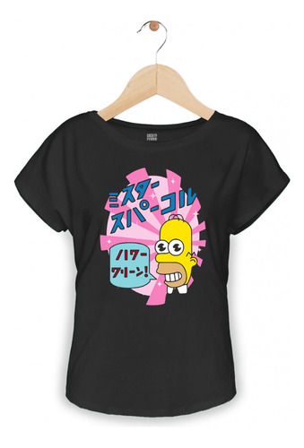 Playera Mujer - Señor Chispa/ Mr. Sparkle - Los Simpsons