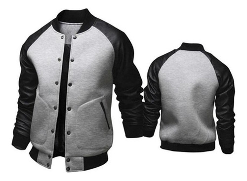 Chamarra De Béisbol Letterman Outwear Para Hombre