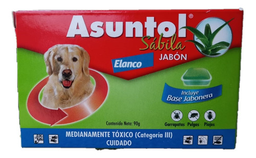 Asuntol Jabón Con Sábila Para Mascotas + Jabonera