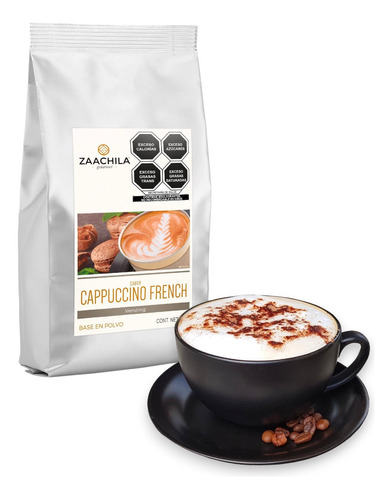 Base En Polvo Zaachila Cappucino French - Vending 1 Kg -