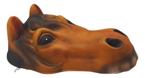 Visera Unitalla Caballo Café Foami Disfraz Gorra Foamy