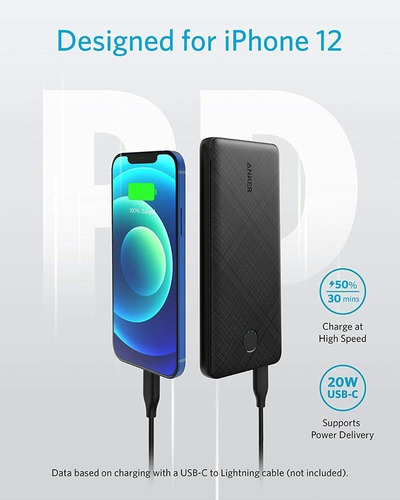 Anker Power Bank Batería Externa 10000mah Pd 20w Usb C